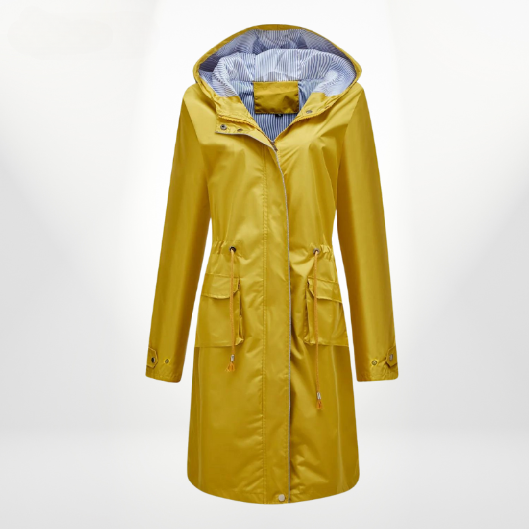 Charlotte | Damen Hooded Mid-Length Anorak Mantel
