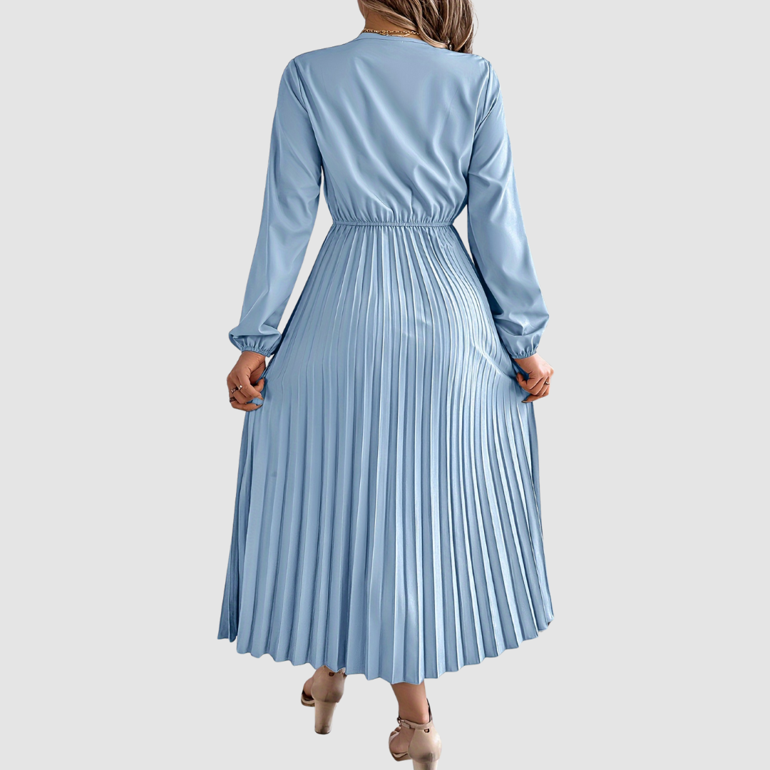 Rosalind Quinn | Lace V-Neck A-Line Kleid