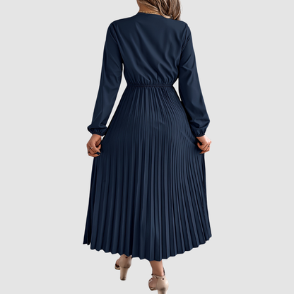 Rosalind Quinn | Lace V-Neck A-Line Kleid