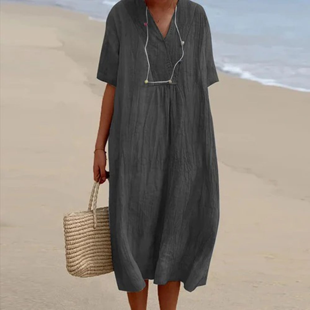 KARINA™ - Relaxed Fit Midikleid