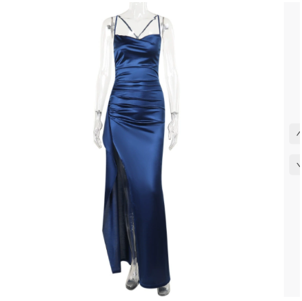 Lucia | Elegant Maxi Kleid with High Slit