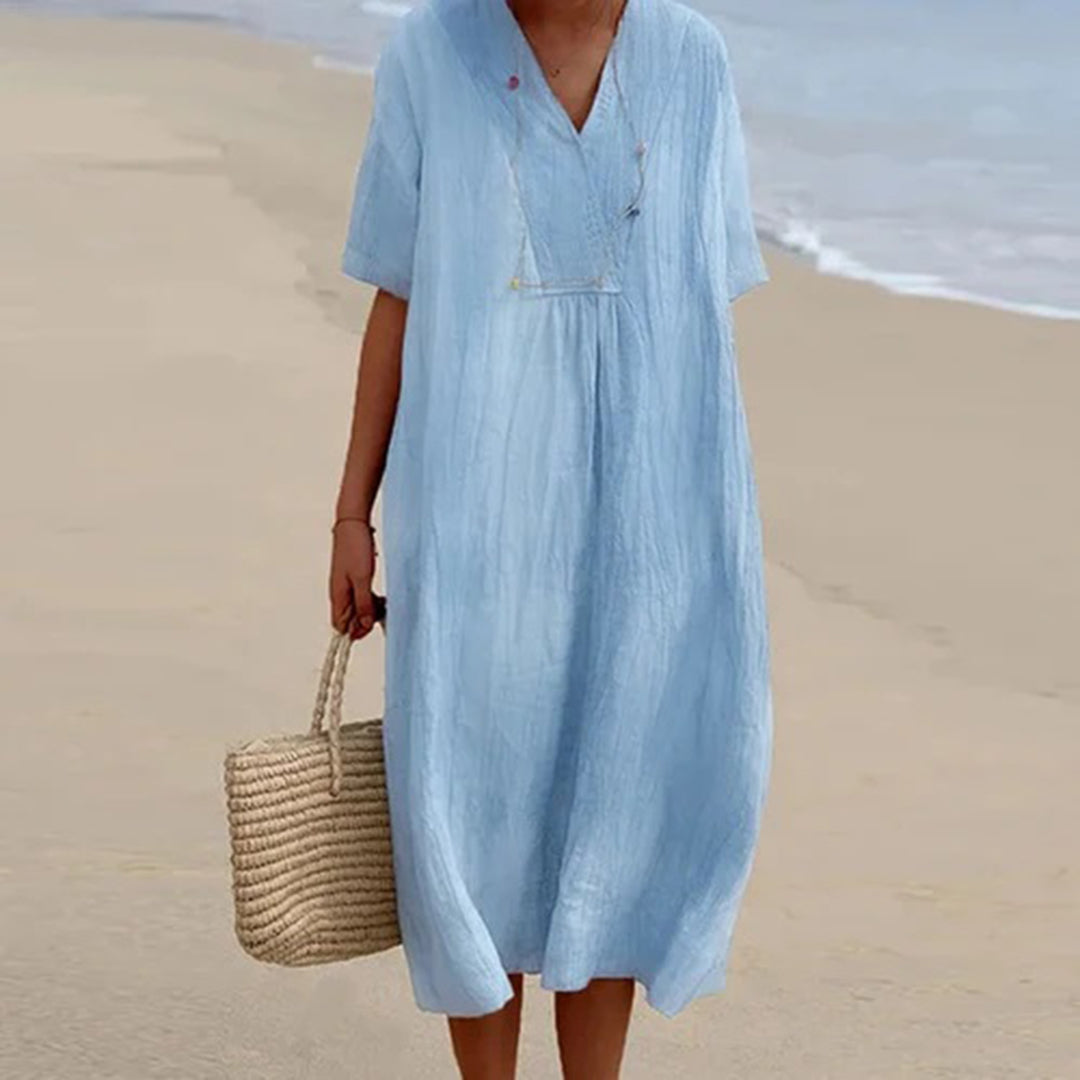 KARINA™ - Relaxed Fit Midikleid