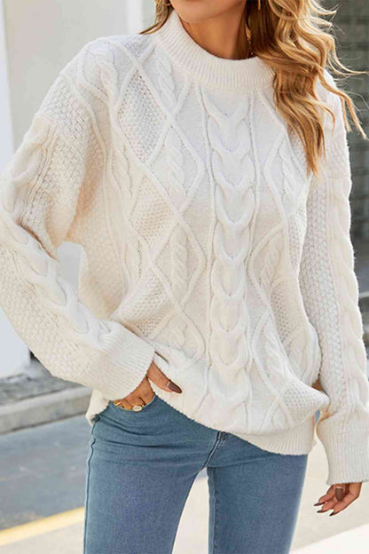 Dorothy | Damen Oversized Cable Knit Jumper