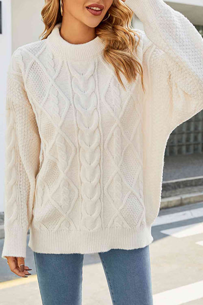 Dorothy | Damen Oversized Cable Knit Jumper