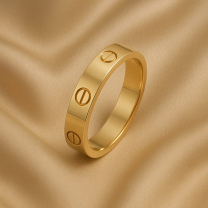Liefde Bloemen Schoonheid Ring