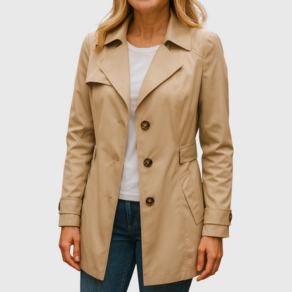 Jamie - Elegant Autumn Trench Mantel