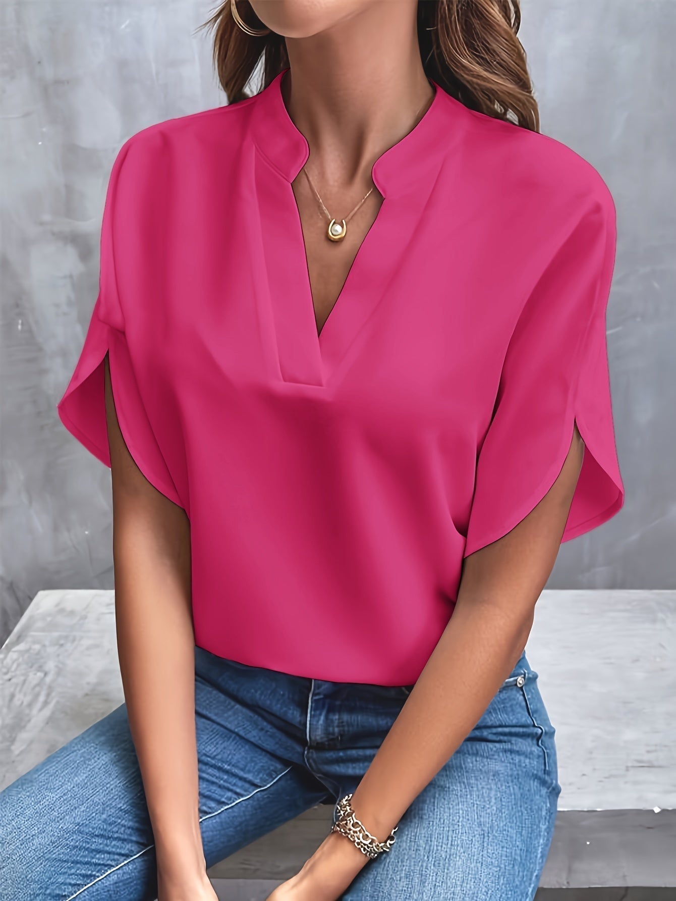DELANEY™ - Elegant Modern Bluse