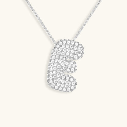 Aven Initial Diamant Halskette