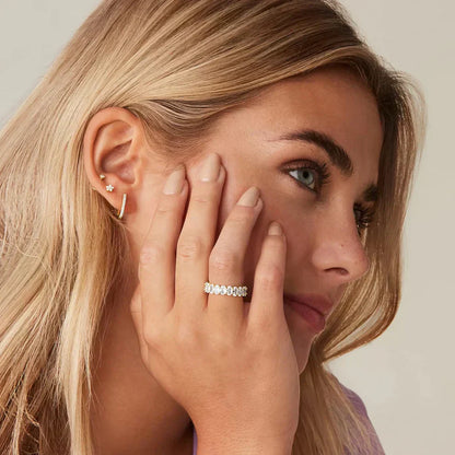 Sami Diamant Simulant Goldring