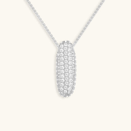 Aven Initial Diamant Halskette