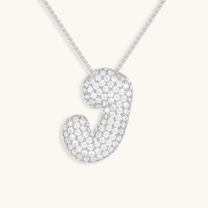 Aven Initial Diamant Halskette