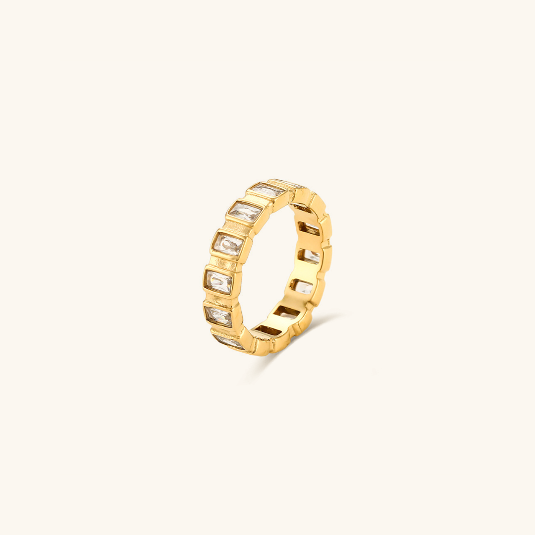 Calista Zeitloser Diamant-/Goldring