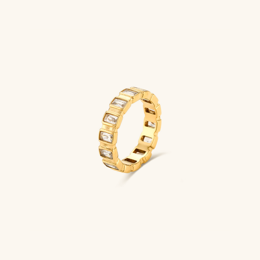 Calista Zeitloser Diamant-/Goldring