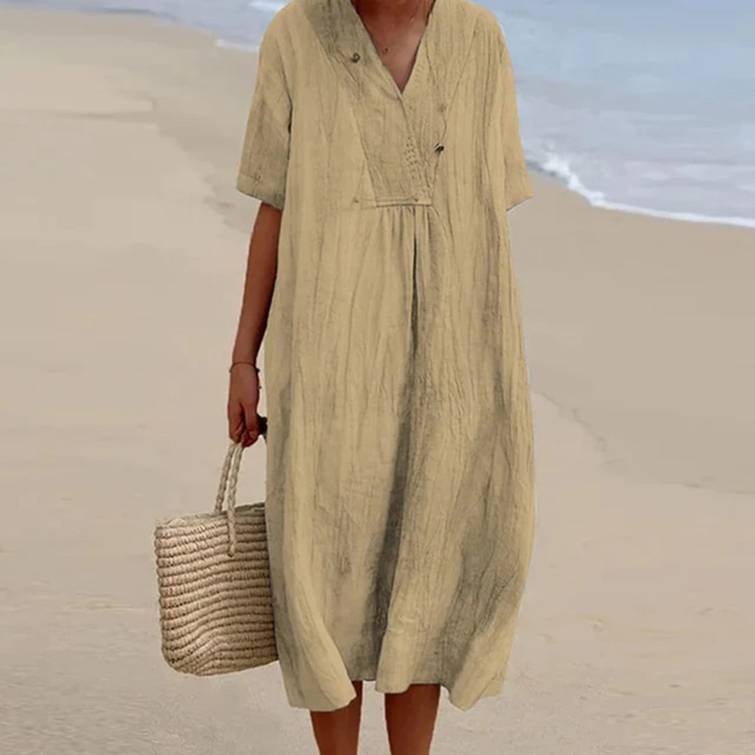 KARINA™ - Relaxed Fit Midikleid