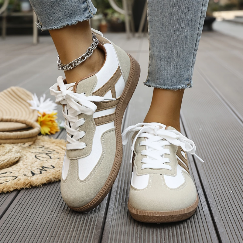 Cheryl | Damen Lace-Up Casual Sneaker