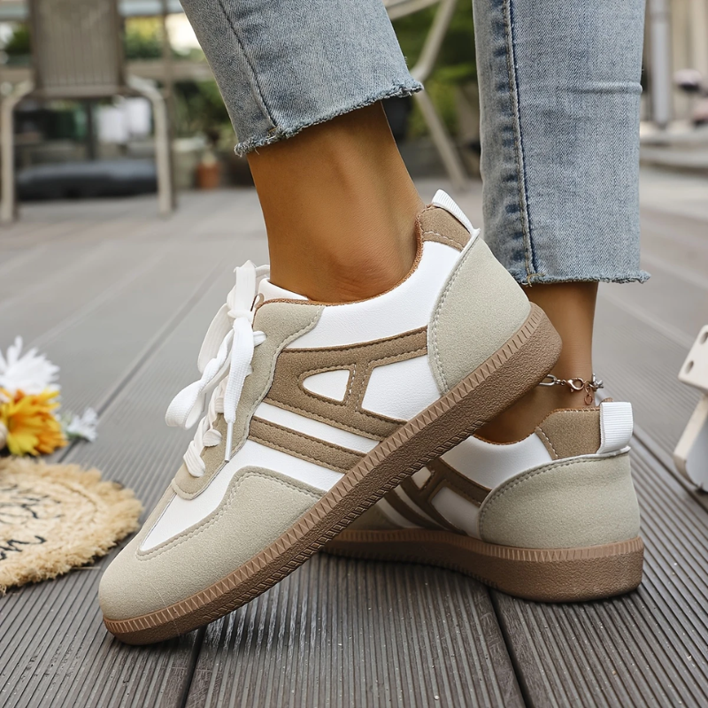 Cheryl | Damen Lace-Up Casual Sneaker