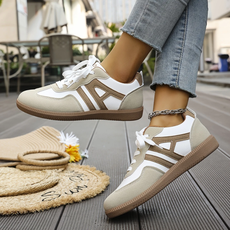 Cheryl | Damen Lace-Up Casual Sneaker
