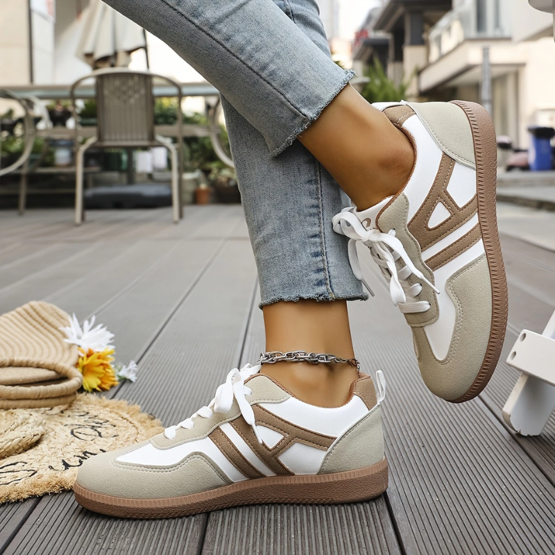 Cheryl | Damen Lace-Up Casual Sneaker