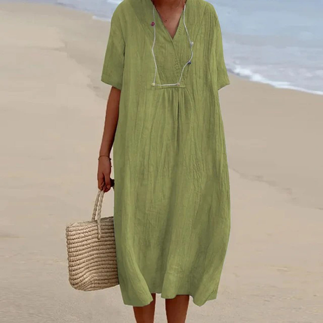 KARINA™ - Relaxed Fit Midikleid