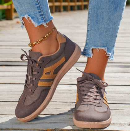 Loravelle | Orthopädische Suede Damen Casual Sneaker with Iconic Style