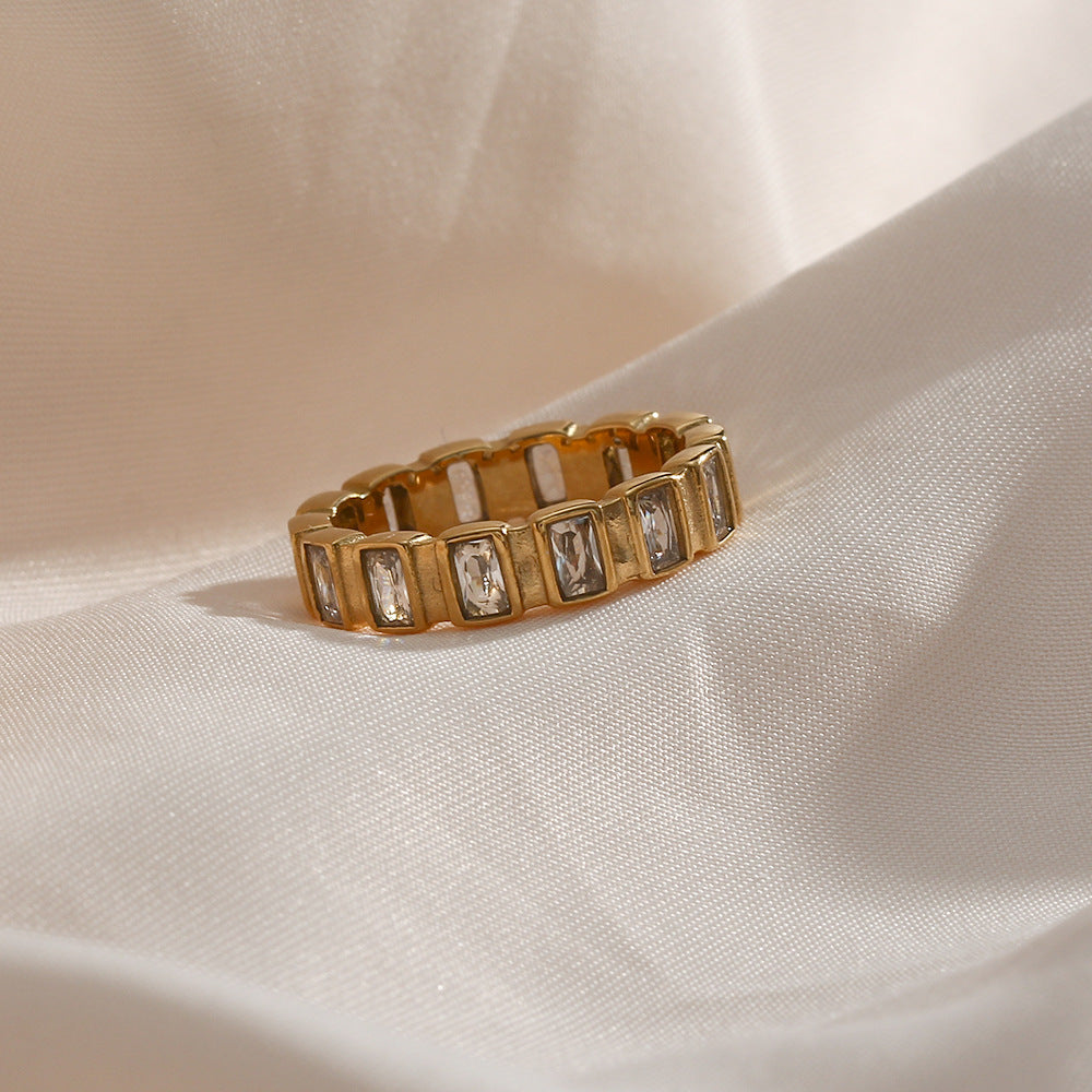 Calista Zeitloser Diamant-/Goldring
