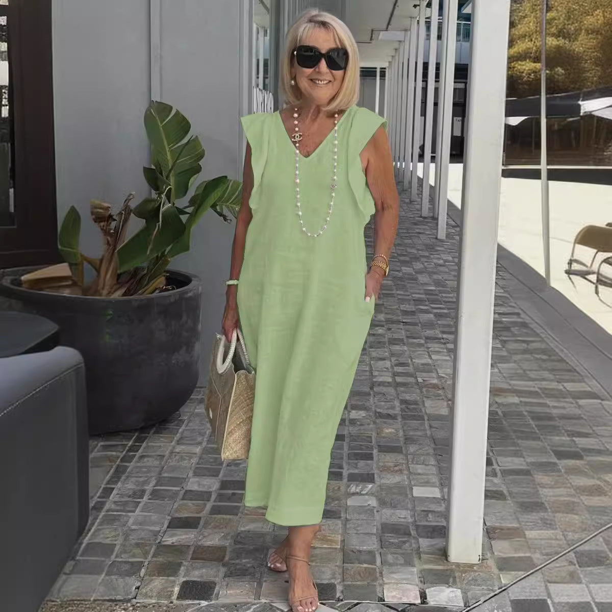 Hallie | Stylish Sleeveless Kleid for Summer