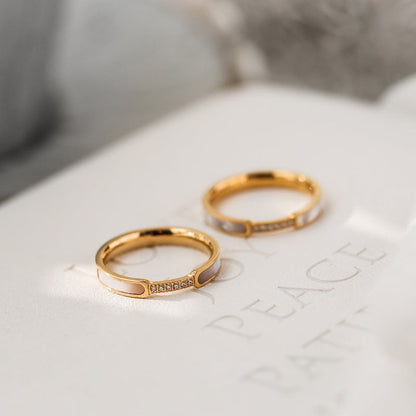 Sela Diamant Simulant Goldring