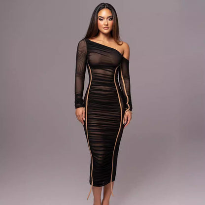 BENTE™ - Classy Bodycon Long Sleeve Midikleid