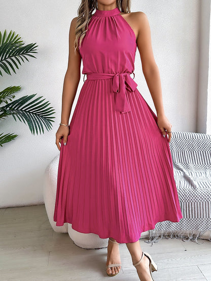 CEDRINE™ – Graceful Pleated Midikleid