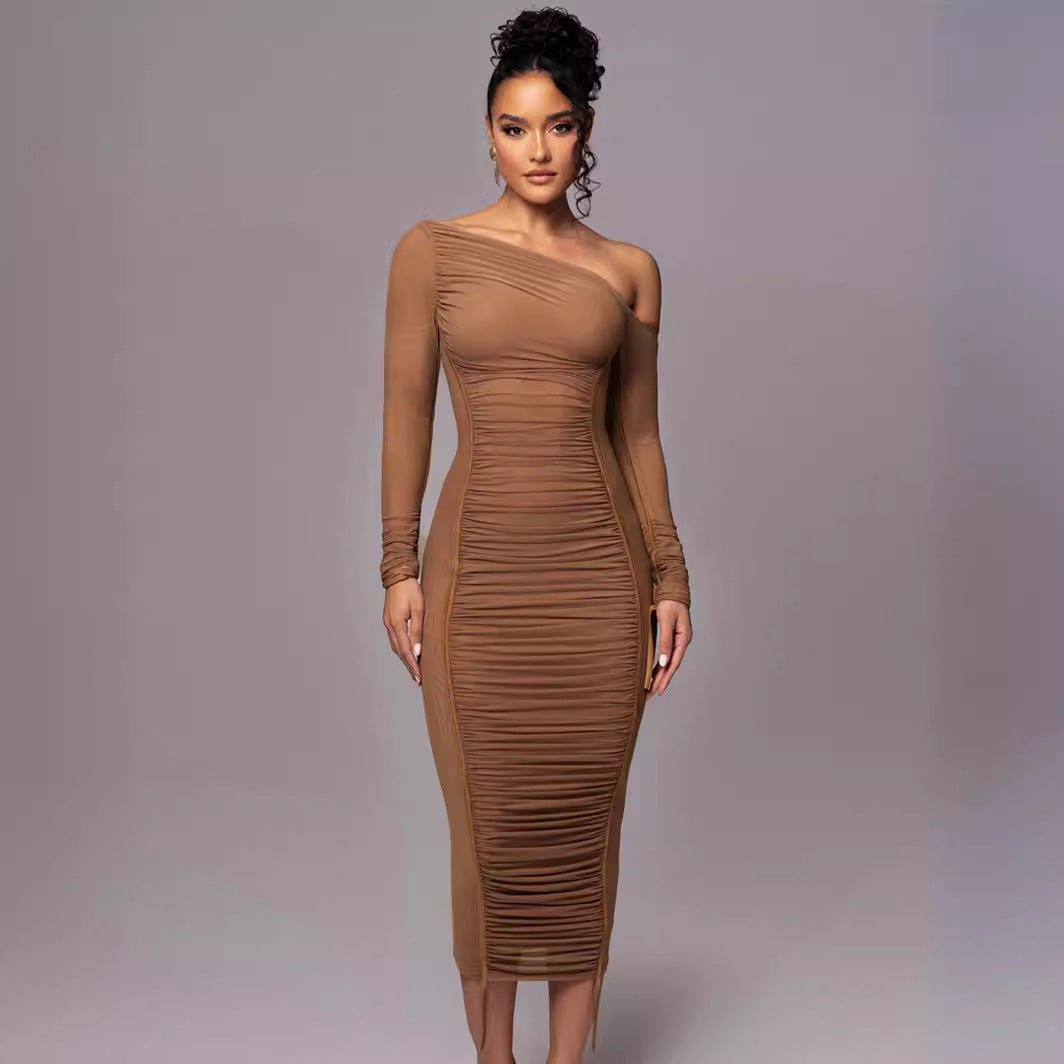 BENTE™ - Classy Bodycon Long Sleeve Midikleid