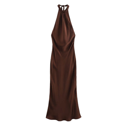 Charlotte | Elegant Velvet Dusk Midikleid for Evening Wear