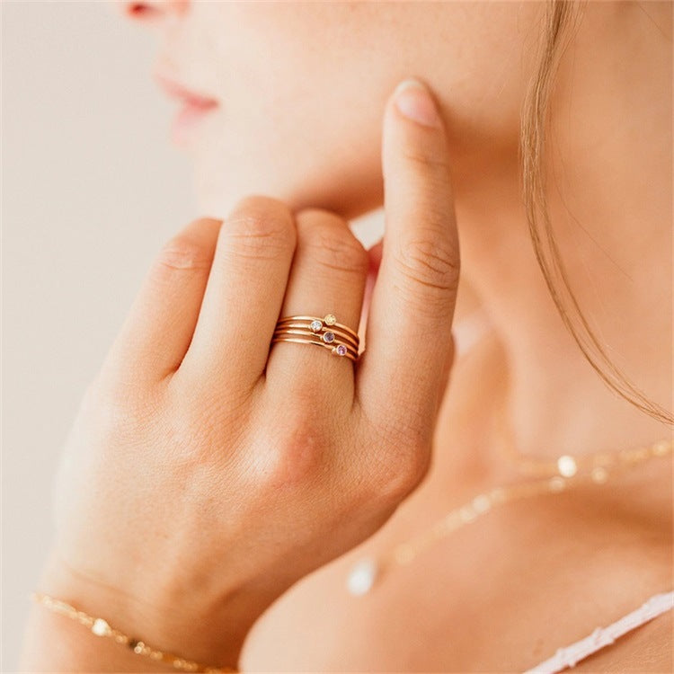 Yuls Geboortesteen Ring