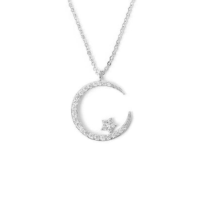 Ella - Celestial Moon Star Halskette