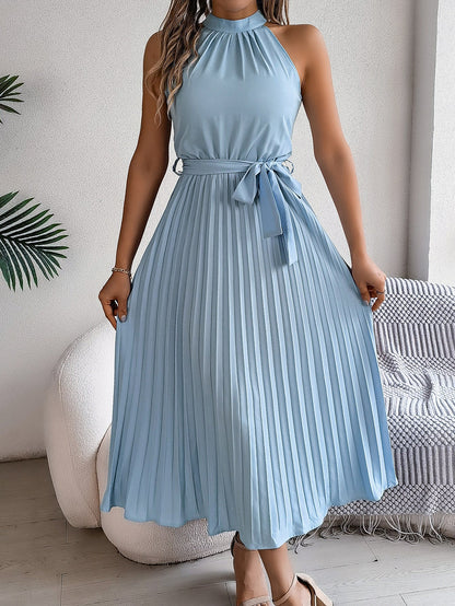 CEDRINE™ – Graceful Pleated Midikleid