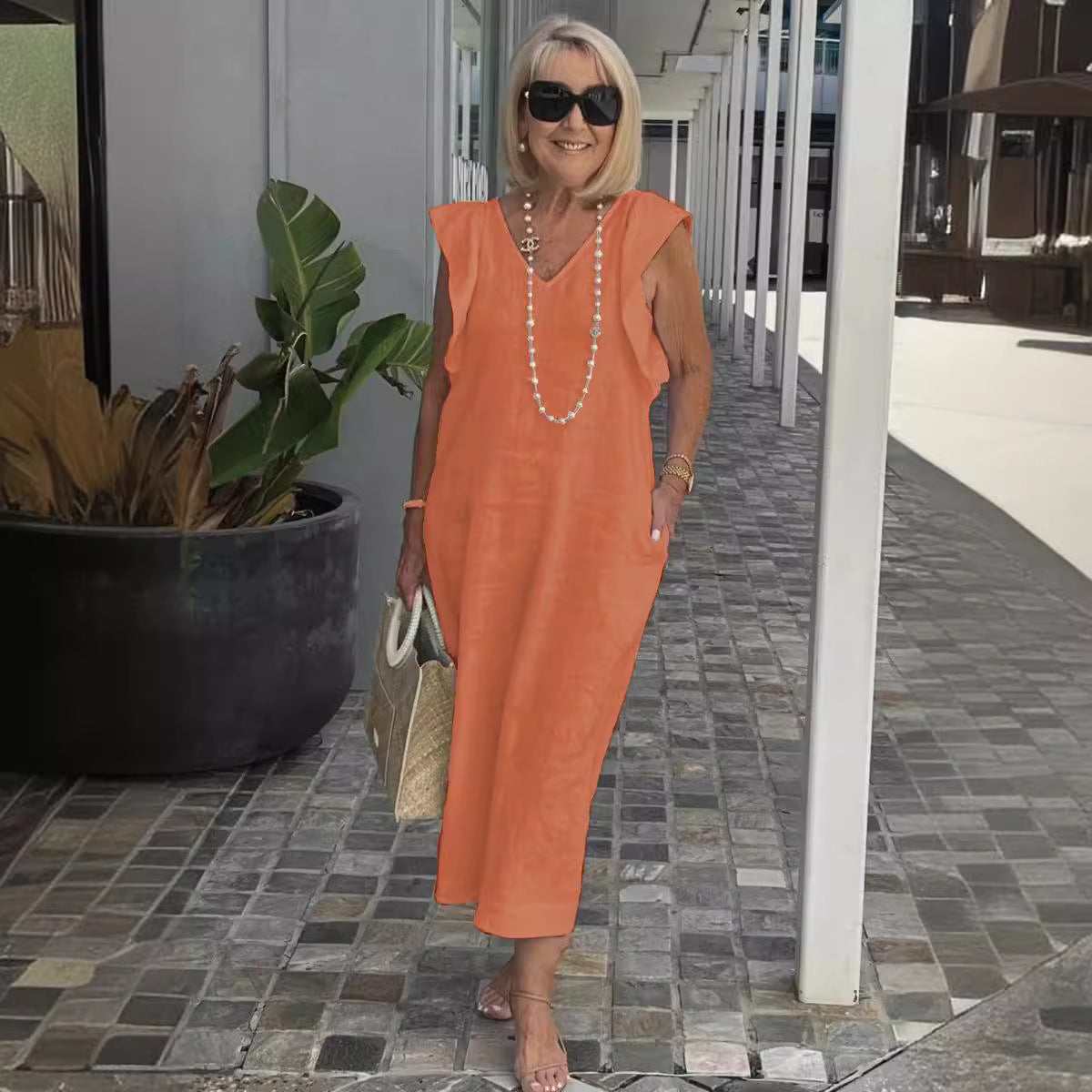 Hallie | Stylish Sleeveless Kleid for Summer
