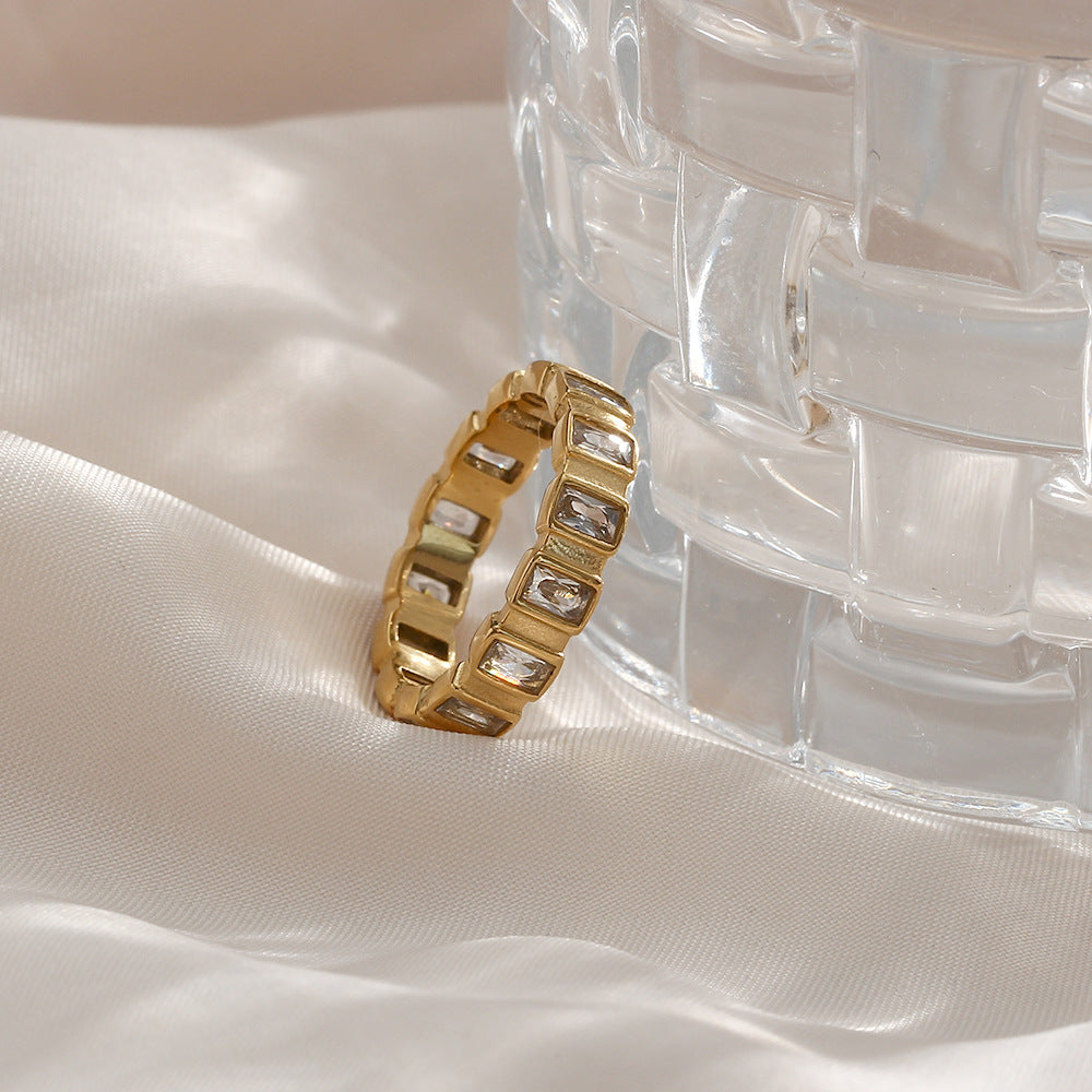 Calista Zeitloser Diamant-/Goldring