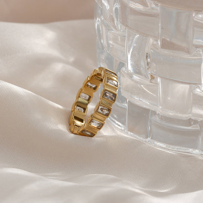 Calista Zeitloser Diamant-/Goldring