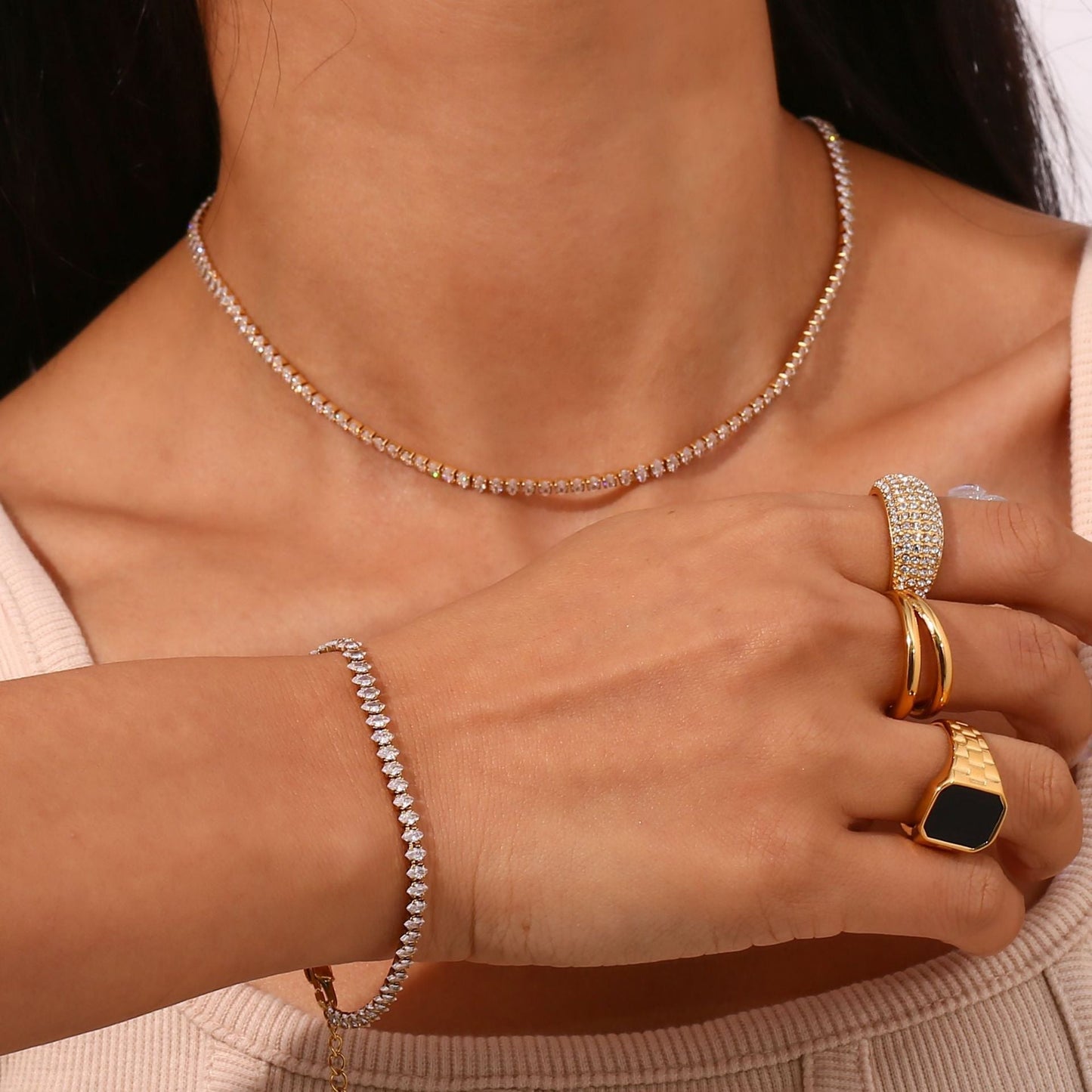 Noreli Diamant-Tenniskette