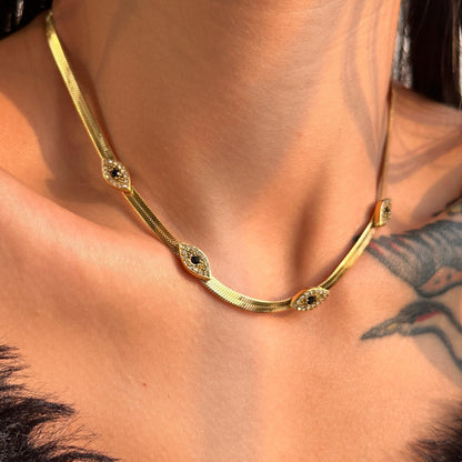 Vian Goldene Halskette
