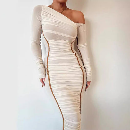 BENTE™ - Classy Bodycon Long Sleeve Midikleid