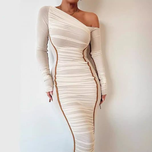 BENTE™ - Classy Bodycon Long Sleeve Midikleid