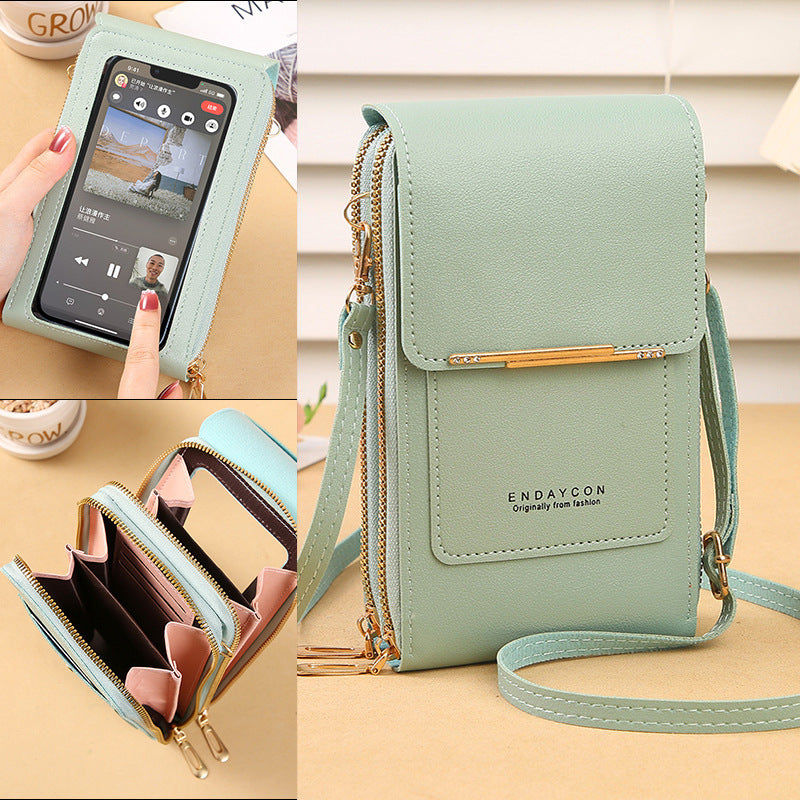 ELIZA™ - Damen’s Touch Screen Mobile Phone Messenger Bag