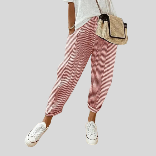 FLORIANE™ - Relaxed Boho Stripe Pants