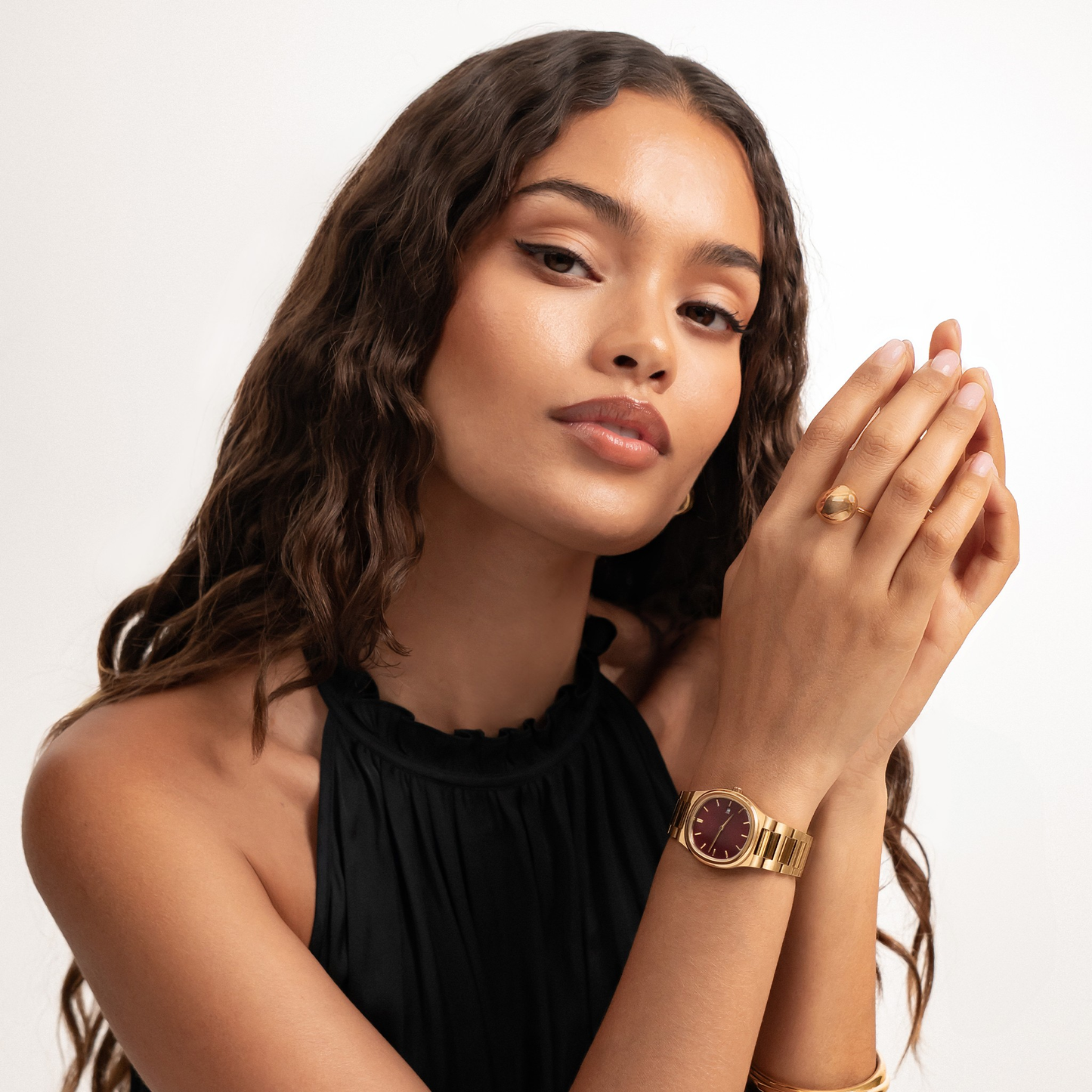 Anabele Uhr Silver Wave