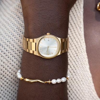 Anabele Uhr Silver Wave