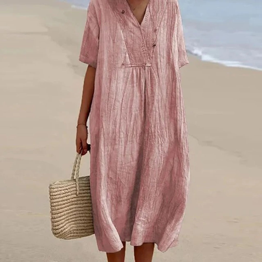 KARINA™ - Relaxed Fit Midikleid