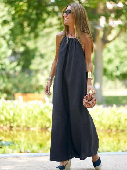 Melinda | Elegant Halter Kleid for Summer Events