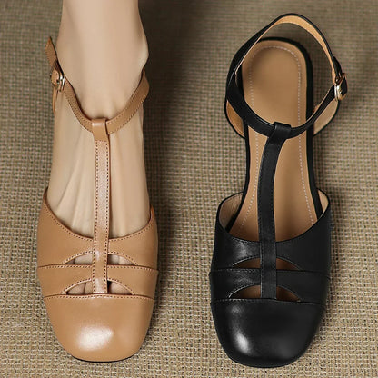 Isabella | Braided Leather Flats