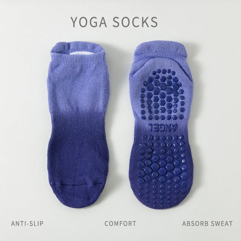 Damen’s Pilates Yoga Socks Non-Slip Cotton