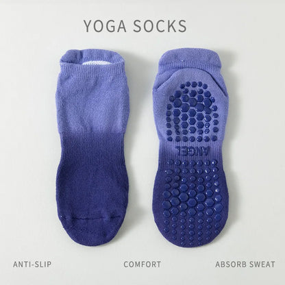 Damen’s Pilates Yoga Socks Non-Slip Cotton